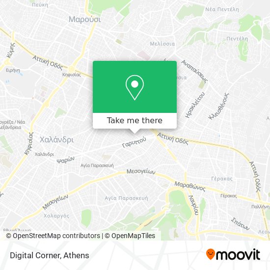 Digital Corner map