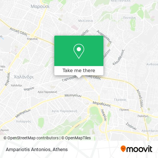 Ampariotis Antonios map