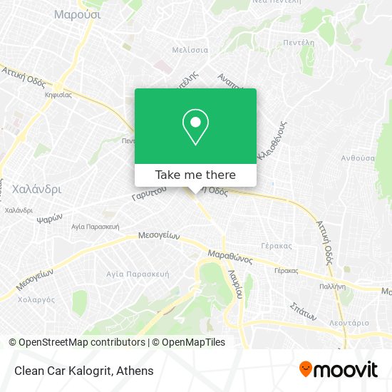 Clean Car Kalogrit map