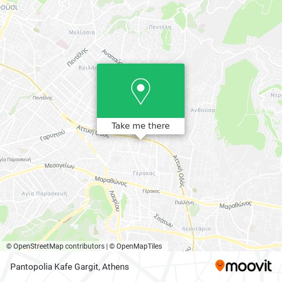 Pantopolia Kafe Gargit map