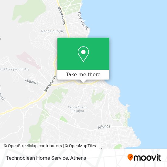 Technoclean Home Service map