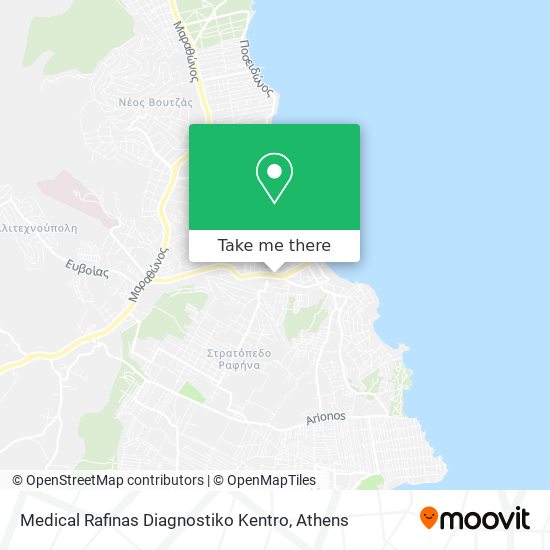 Medical Rafinas Diagnostiko Kentro map