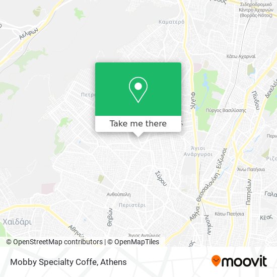 Mobby Specialty Coffe map