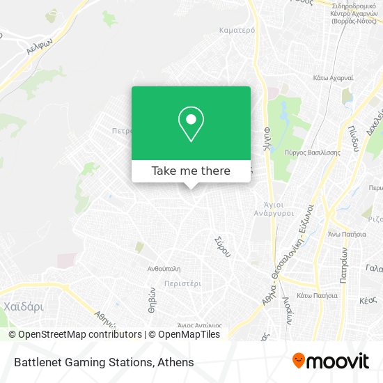 Battlenet Gaming Stations map