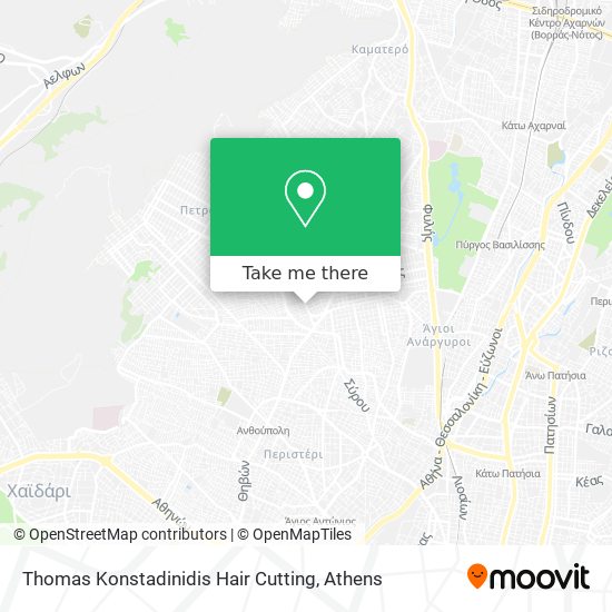 Thomas Konstadinidis Hair Cutting map