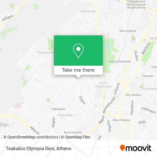 Tsakalou Olympia Ilion map