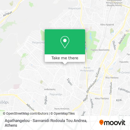 Agathangelou - Savvanidi Rodoula Tou Andrea map