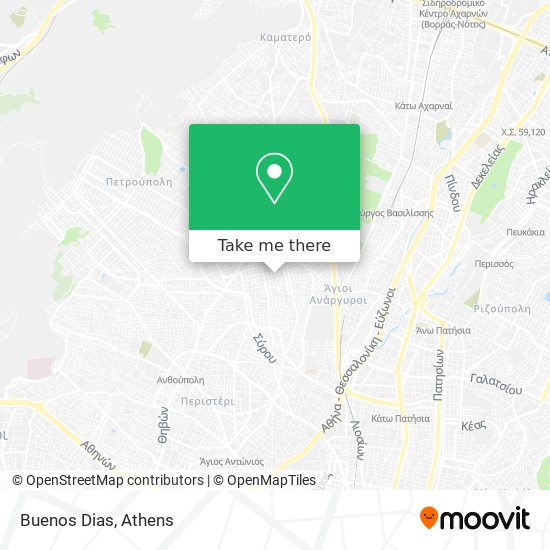 Buenos Dias map