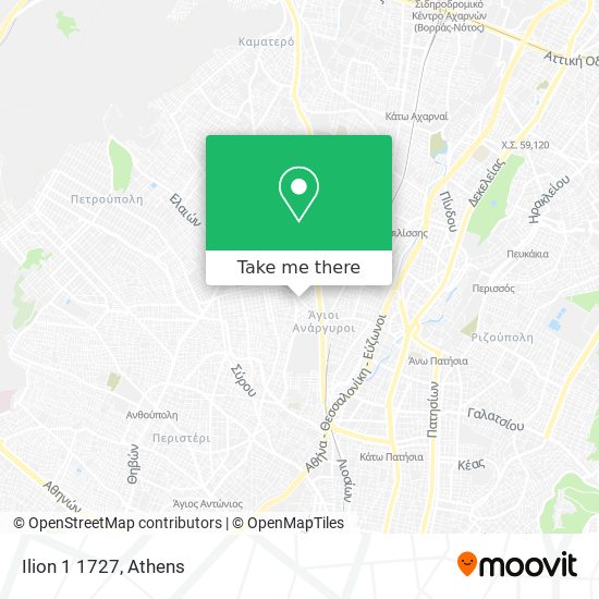 Ilion 1 1727 map