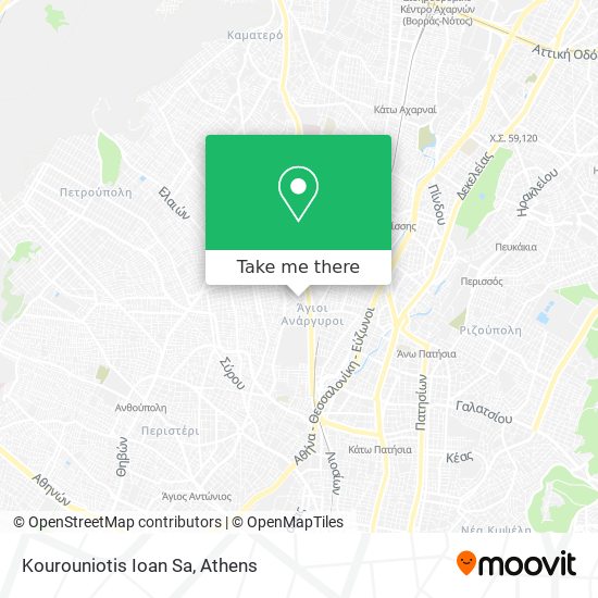 Kourouniotis Ioan Sa map