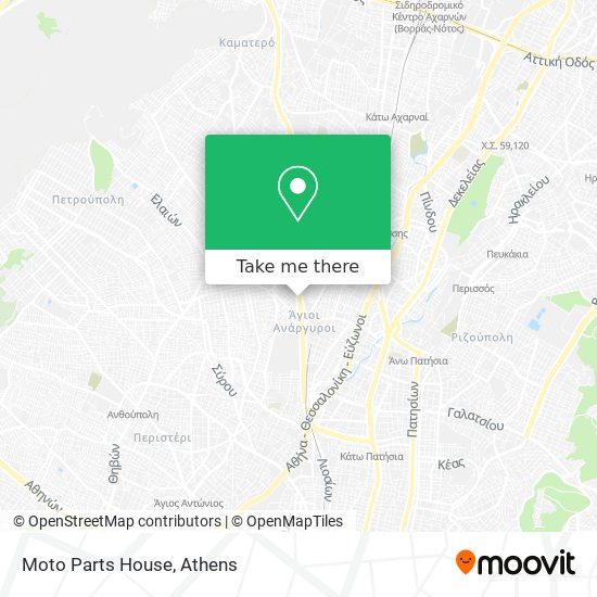 Moto Parts House map