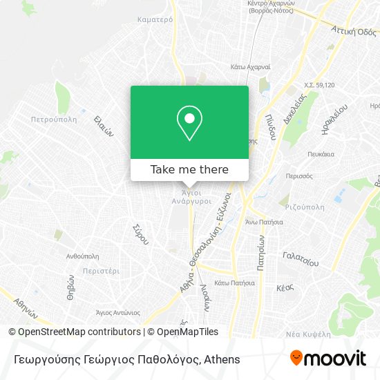 Γεωργούσης Γεώργιος Παθολόγος map