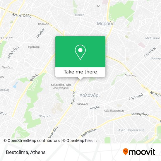 Bestclima map