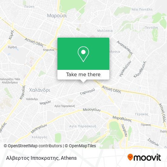 Αλβερτος Ιπποκρατης map