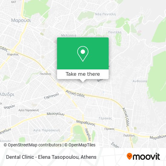 Dental Clinic - Elena Tasopoulou map