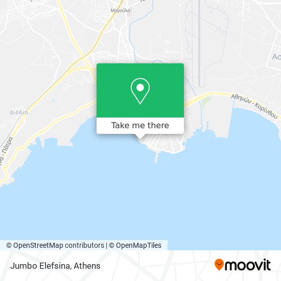 Jumbo Elefsina map