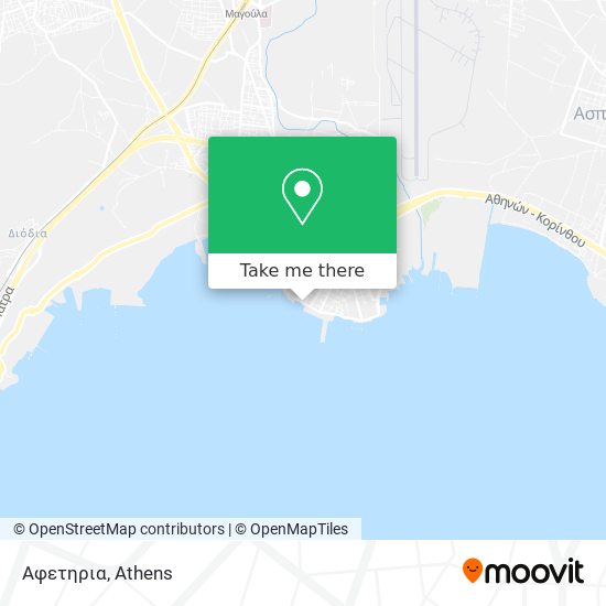 Αφετηρια map