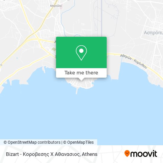 Bizart - Κοροβεσης Χ Αθανασιος map