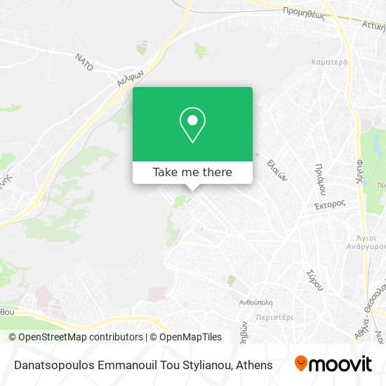 Danatsopoulos Emmanouil Tou Stylianou map