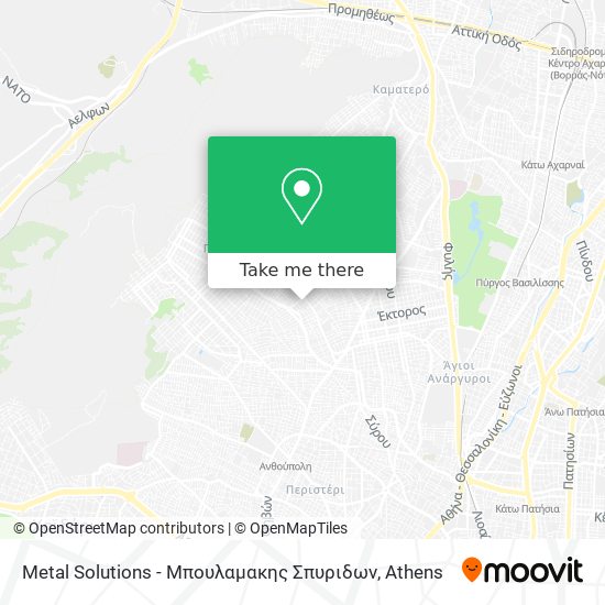 Metal Solutions - Μπουλαμακης Σπυριδων map