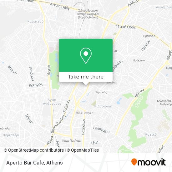 Aperto Bar Café map