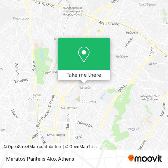 Maratos Pantelis Ako map