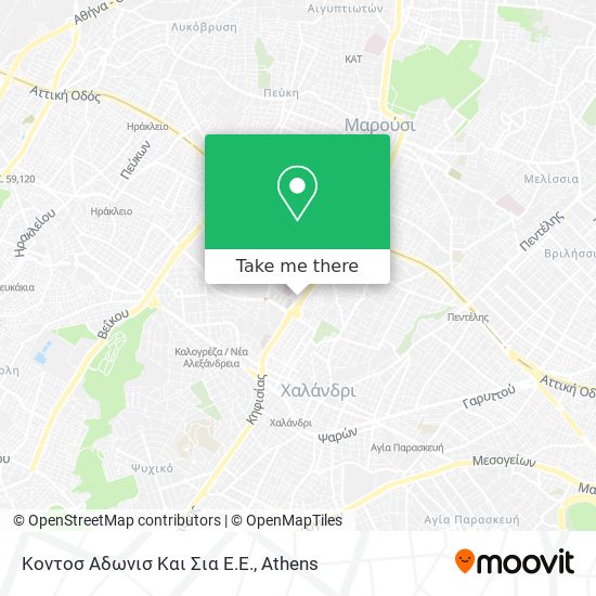 Κοντοσ Αδωνισ Και Σια Ε.Ε. map
