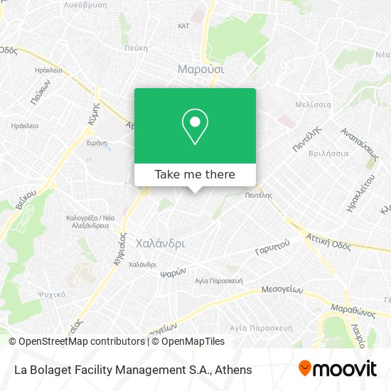 La Bolaget Facility Management S.A. map