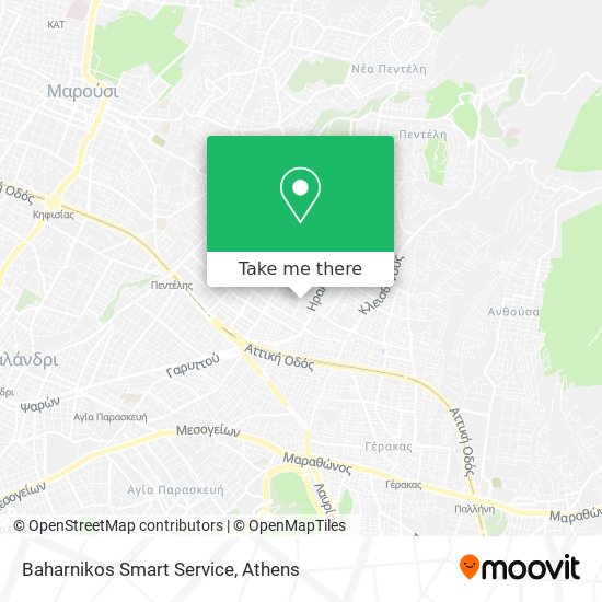 Baharnikos Smart Service map