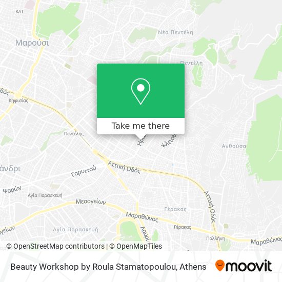 Beauty Workshop by Roula Stamatopoulou map