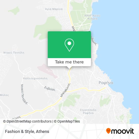 Fashion & Style map