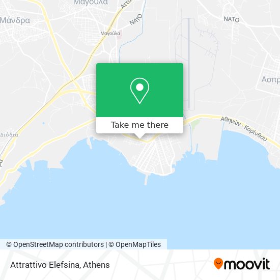 Attrattivo Elefsina map