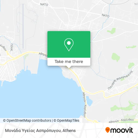 Μονάδα Υγείας Ασπρόπυγου map