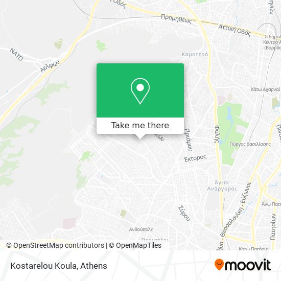 Kostarelou Koula map