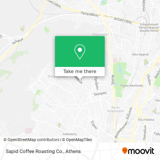 Sapid Coffee Roasting Co. map