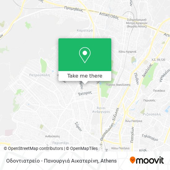 Οδοντιατρείο - Πανουργιά Αικατερίνη map