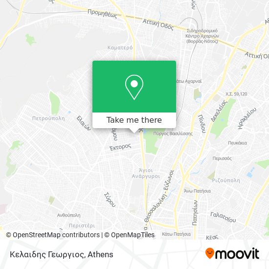 Κελαιδης Γεωργιος map