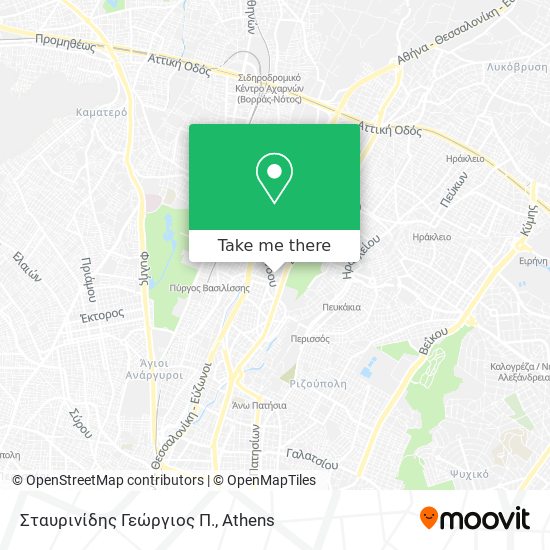 Σταυρινίδης Γεώργιος Π. map