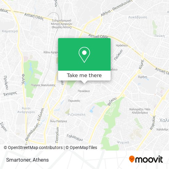 Smartoner map