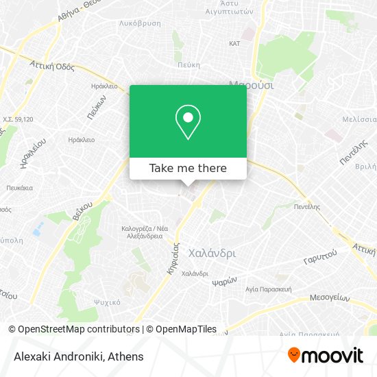 Alexaki Androniki map