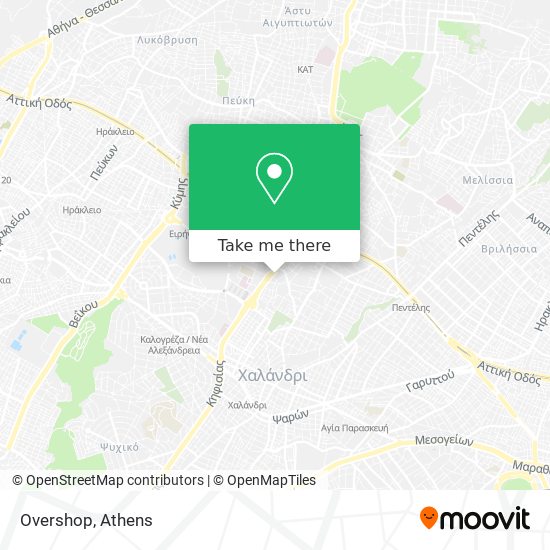 Overshop map
