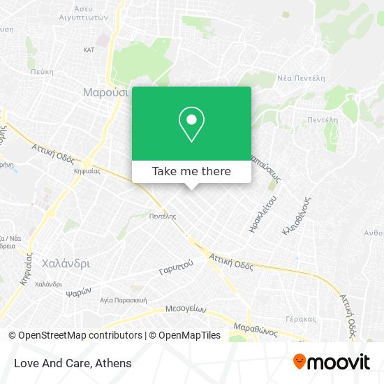 Love And Care map