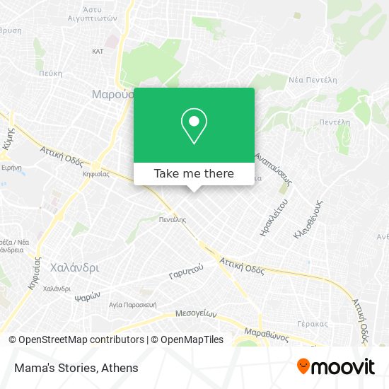 Mama's Stories map