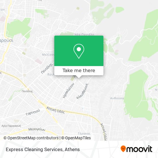 Express Cleaning Services map