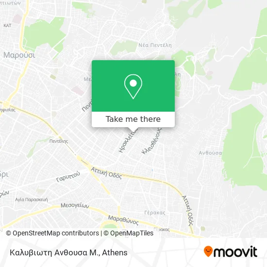 Καλυβιωτη Ανθουσα Μ. map