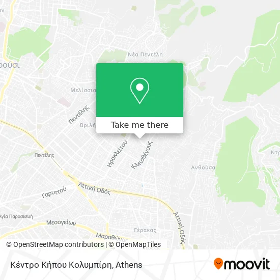 Κέντρο Κήπου Κολυμπίρη map