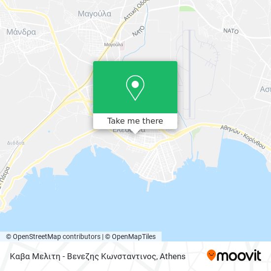 Καβα Μελιτη - Βενεζης Κωνσταντινος map