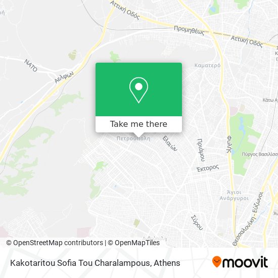 Kakotaritou Sofia Tou Charalampous map