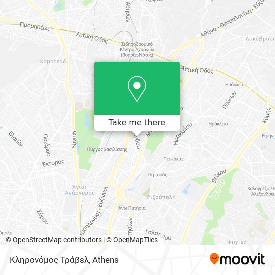 Κληρονόμος Τράβελ map