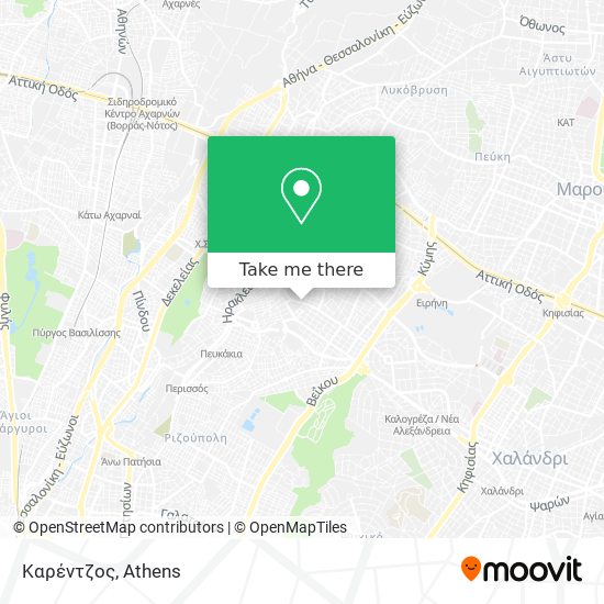 Καρέντζος map